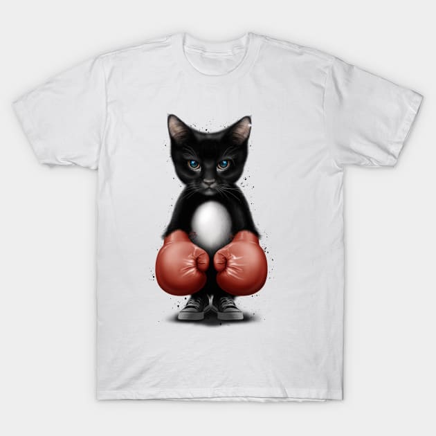 CAT BOXER 2017 T-Shirt by ADAMLAWLESS